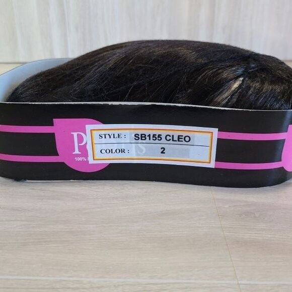 Polaris Synthetic Wig SB155 CLEO Color 2 Dark Brown Premium Hairpiece NWT - Picture 6 of 8